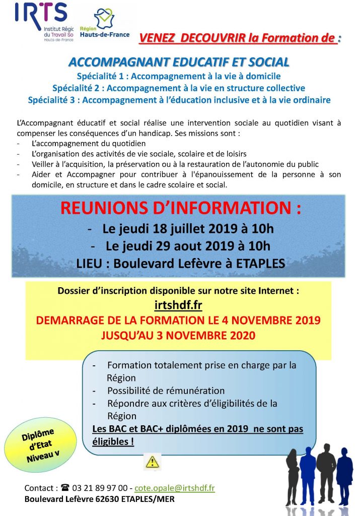 Venez découvrir la formation Educatif et Social IRTS
